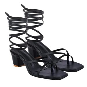 Stylish Tie-up Heeled Sandals Women & Girls