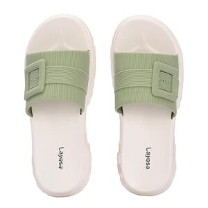 Air Bouncer Casual Women Black Slaide For Women